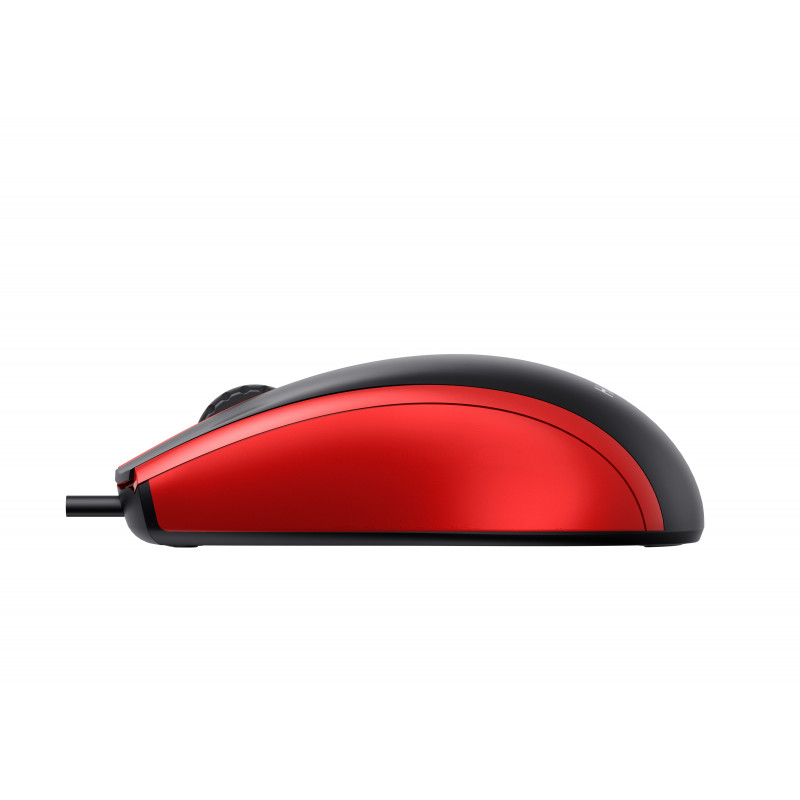 Дротова миша HAVIT HV-MS871 USB Red (1200 DPI, 3 кл)