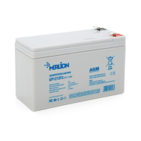 Акумуляторна батарея MERLION AGM GP1272F2B 12 V 7,2 Ah White Q10