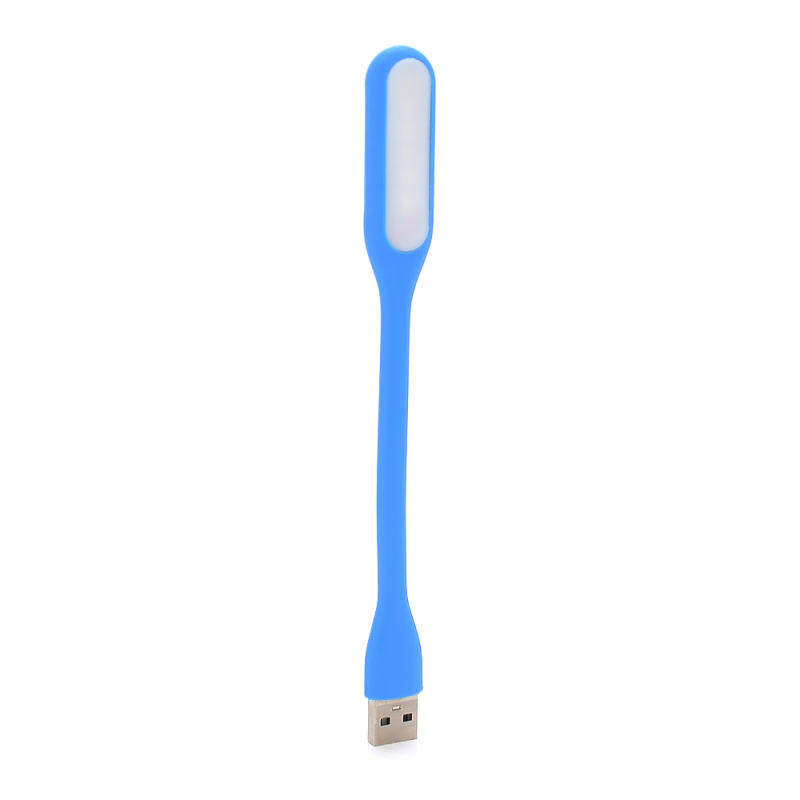 Ліхтарик гнучкий LED USB, Blue