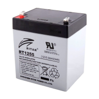 Акумуляторна батарея AGM RITAR RT1255, Gray Case, 12V 5.5Ah Q10