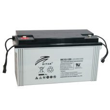Акумуляторна батарея AGM RITAR DC12-120, Gray Case, 12V 120Ah Q1/30
