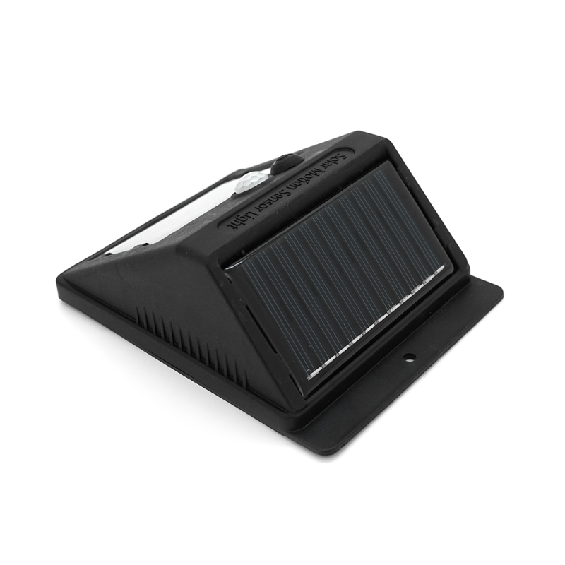 Вуличний ліхтар з сонячною панеллю 20 SMD LED Black