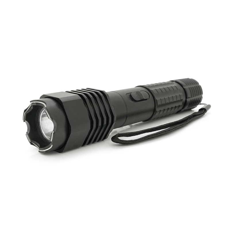 Ліхтар-шокер ручний BAILONG BL-1103, 1LED ХPE, струм 50000KV, 3W, 1 режим, 18650/2800mah/3*ААА, Black, IP44, СЗУ+АЗУ, 190х36х32мм, BOX