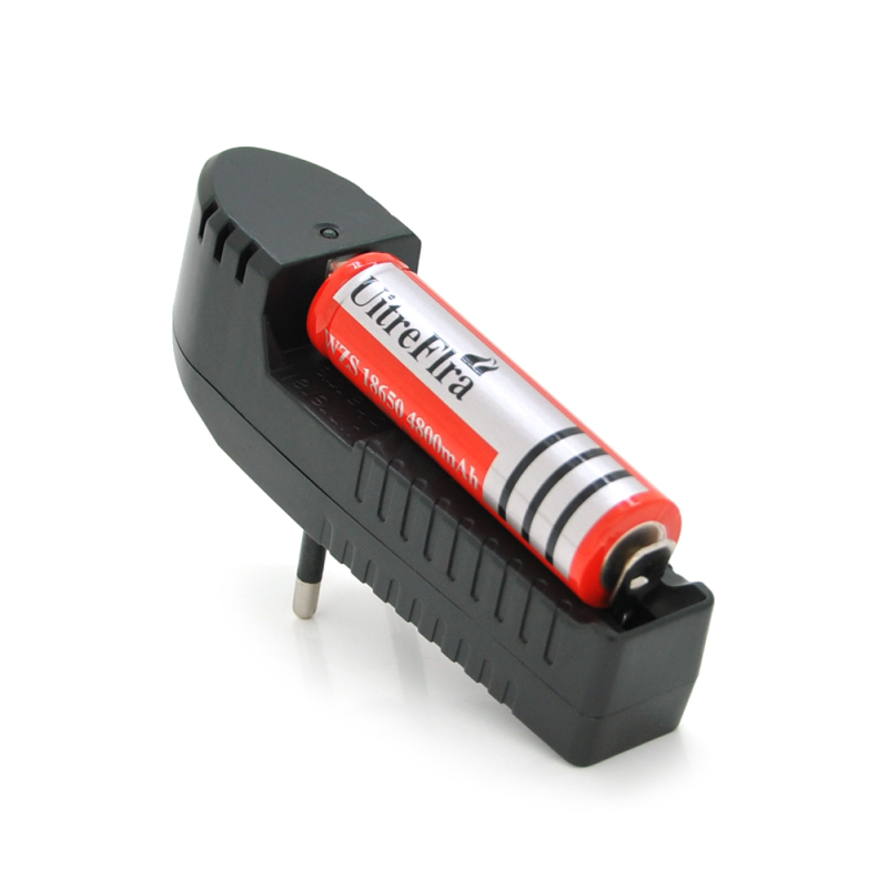 Лазерна указка Laser009, з лазером фіолетового кольору, живлення від акумулятора Li-ion 18650