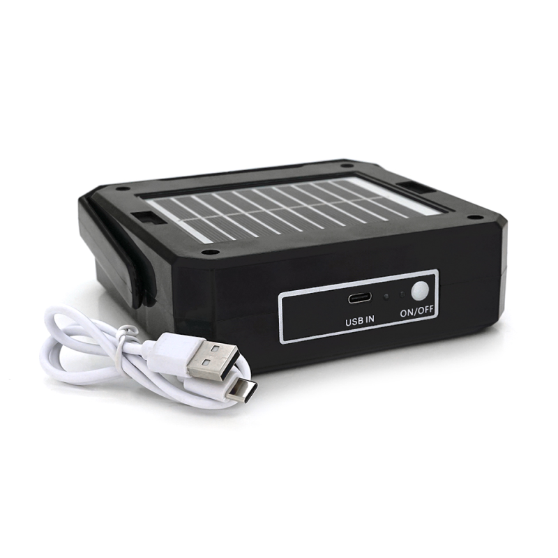 Переносний ліхтар-прожектор Voltronic RC-C095+Solar (20W)