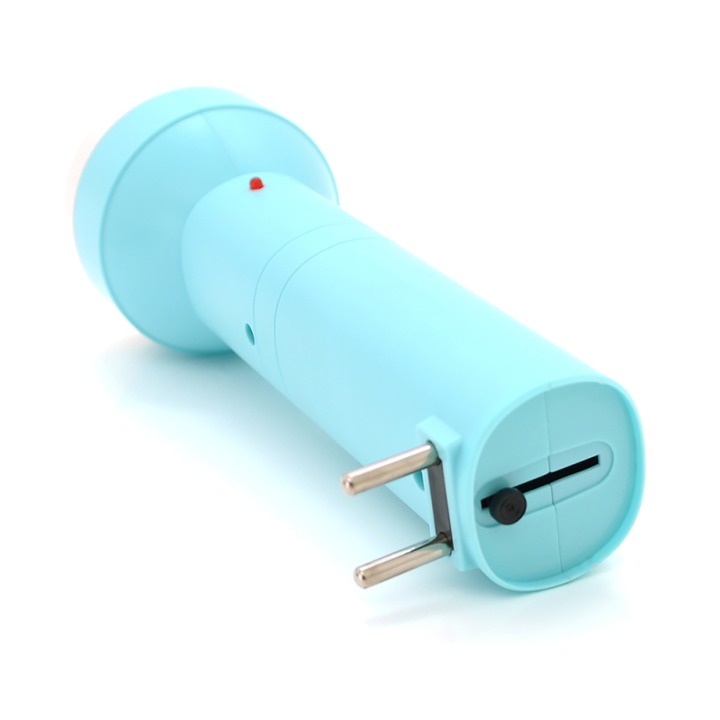 Ліхтарик ручний LATERNA ST-8653, 1W, 1Led+COB, 1+1 режим, вбудований аккум, корпус пластик, 220V, IP40, 185х63х35, Blister