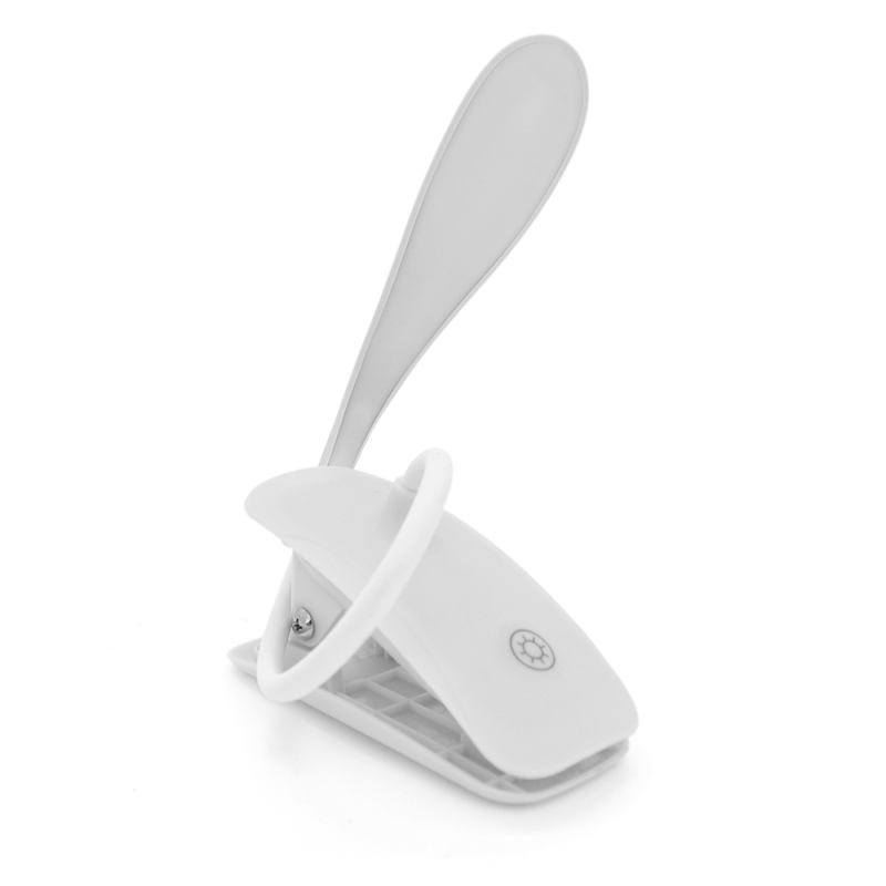 Гнучка настільна лампа-прищіпка SW-D812 4,2V 300mAh WHITE