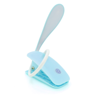 Гнучка настільна лампа-прищіпка SW-D812 4,2V 300mAh BLUE