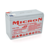 Акумуляторна батарея Micron MCN-12/7 12 V 7Ah Gray Q10