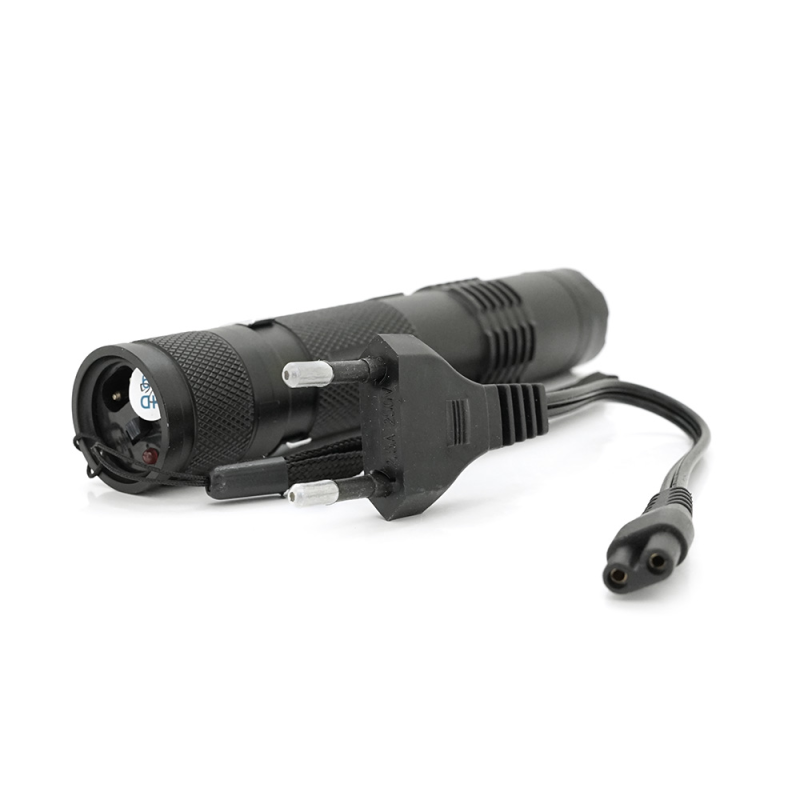 Ліхтар-шокер ручний BAILONG BL-M11, LumenLed, вбудований акумулятор, Black, BOX