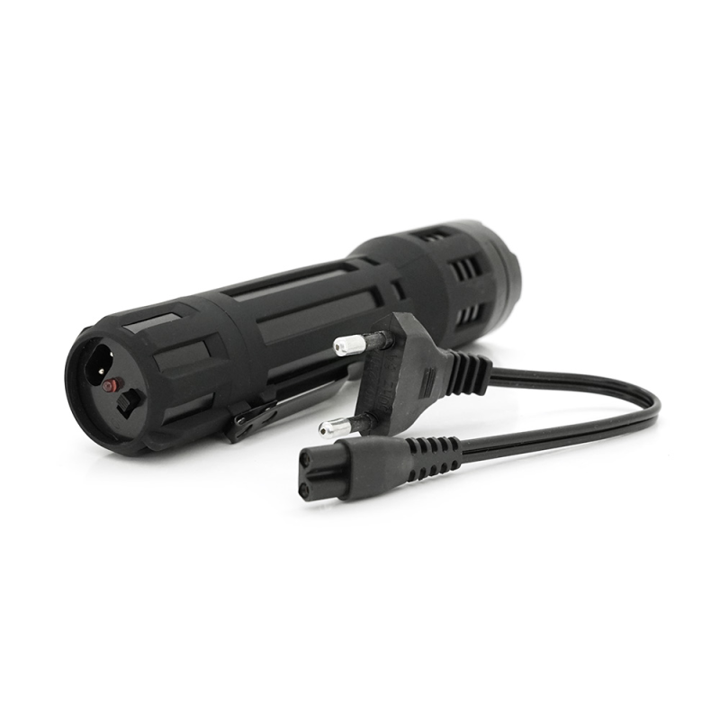 Ліхтар-шокер ручний BAILONG BL-DG-1321, LumenLed, вбудований аккум, кабель живлення, Black, BOX