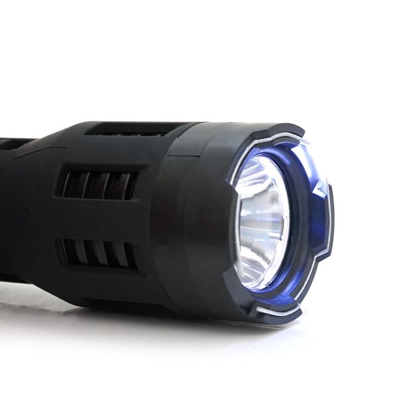 Ліхтар-шокер ручний BAILONG BL-DG-1321, LumenLed, вбудований аккум, кабель живлення, Black, BOX