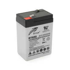 Акумуляторна батарея AGM RITAR RT650, Gray Case, 6V 5Ah Q20