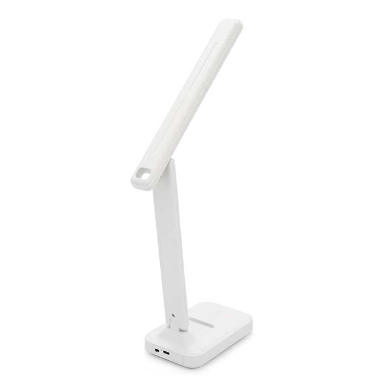 Настільна лампа BKL-L1, 3 режими (білий+теплий білий), сенсорне включення, вбудований акум 500mAh, 3 години роботи, 20см, 227г, White, Box