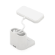 Гнучка настільна лампа BKL-L7 з органайзером, 3 режими (білий+теплий білий), сенсорне включення, вбудований акум 500mAh, 15х6 см, 290г, White, Box