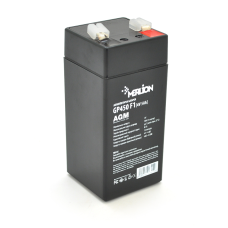 Акумуляторная батаре MERLION AGM GP450F1 4 V 5 Ah ( 47 x 47 x 100 (105 ) ) Q30