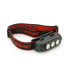 Налобний ліхтарик CY-2119A, 3 Cob, White+Red, 3+3 режими, корпус: пластик, водостійкий, ip44, живлення АКБ 18650, Type-C кабель, BOX