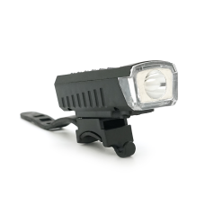 Ліхтарик велосипедний HY-2266, 3 режими, вбудований акум, USB кабель, BOX