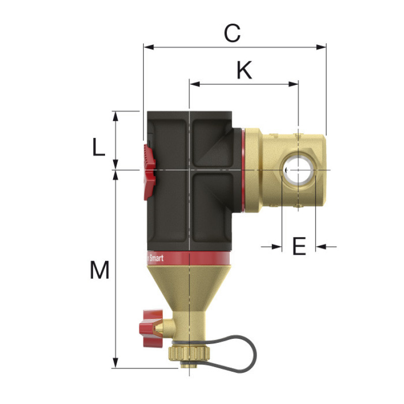 Сепаратор бруду Flamco Clean Smart 2