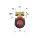 Форсований сепаратор повітря Flamco XStream Vent ВР 2” Kv 85.0 м.куб/год 10 бар 120°C