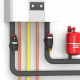 Форсований сепаратор повітря Flamco XStream Vent ВР 2” Kv 85.0 м.куб/год 10 бар 120°C