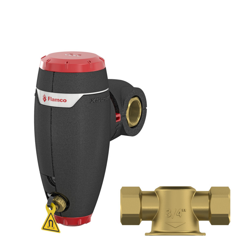 Форсований сепаратор бруду Flamco XStream Clean ВР 2” 10 бар 120°C