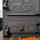 Дверцята чавунні пічні Versace WG Дверцята чавунні пічні Iron Fire Чавунні дверцята для печі 310х530 мм