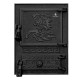 Дверцята чавунні пічні Versace WG Дверцята чавунні пічні Iron Fire Чавунні дверцята для печі 310х530 мм