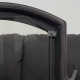 Дверцята чавунні для каміна з вогнетривким склом Iron Fire Дверцята топкові чавунні Style 50 485х485 мм