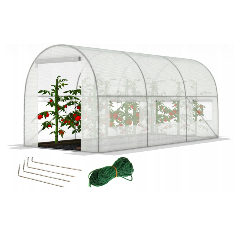 Садова теплиця з вікнами FunFit Garden 10m2 = 400*250*200