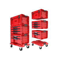 Набір ящиків для інструментів Qbrick System PRO Drawer Workshop Set 4 2.0 RED (5901238258360)