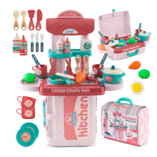Ігрова дитяча кухня Ricokids Рожева (772900)