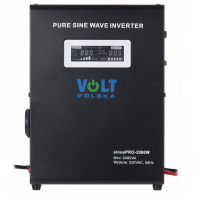 Гібридний ДБЖ/інвертор Volt Polska SINUS PRO 2000 W 24/230V 1400/2000W (3SP200024W)