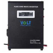 Гібридний ДБЖ/інвертор Volt Polska SINUS PRO 2000 W 24/230V 1400/2000W (3SP200024W)