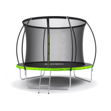 Батут із внутрішньою захисною сіткою 312 см LEOBRO Pro 10FT GREEN