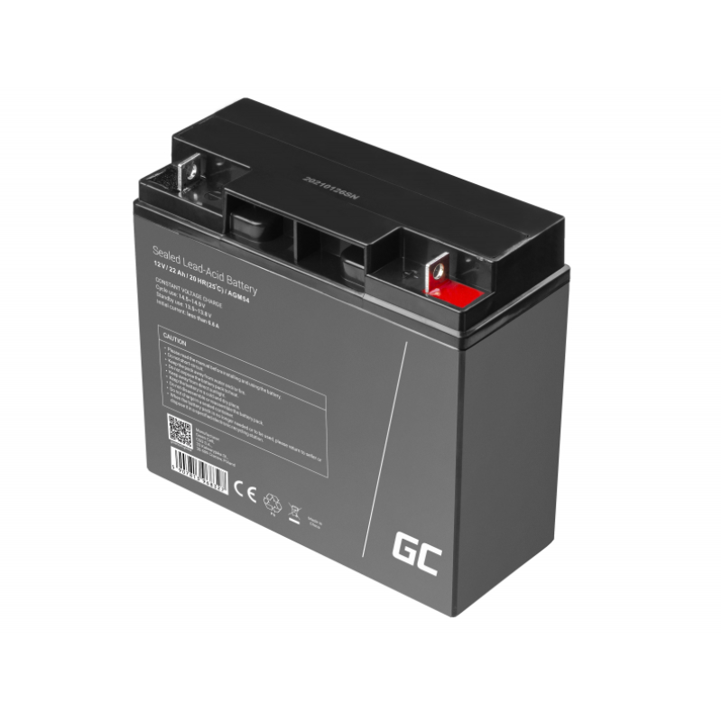 Акумулятор для ДБЖ Green Cell AGM VRLA 22Ah 12V (AGM54)