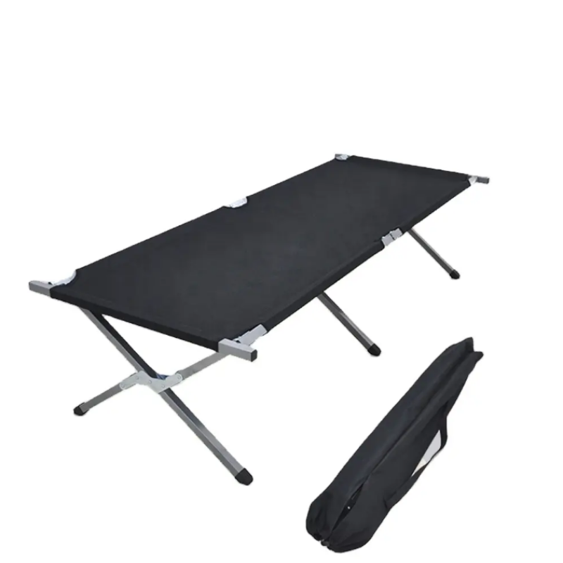 Розкладачка LEOBRO Чорна (HT-168A8 Black)