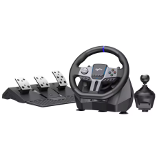 Ігрове кермо PXN V9 GEN2 з педалями і коробкою передач для PS4, PS3, Xbox X/S, PC (PXN-V9GEN2)
