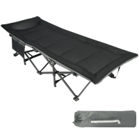 Розкладачка LEOBRO Чорний (HT-169K Black)