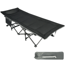 Розкладачка LEOBRO Чорний (HT-169K Black)