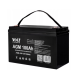 Гібридний ДБЖ/інвертор Volt Polska SINUS PRO 2000 S 24/230V 1400/2000W + 2 шт Акумулятор VOLT VRLA 100Ah 12V
