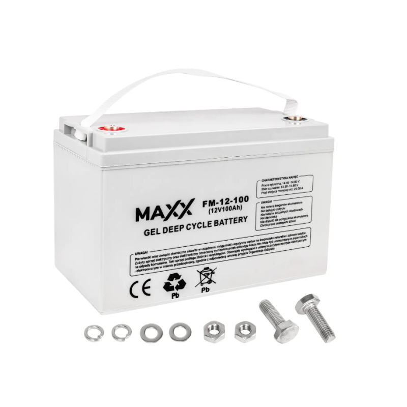 Комплект Volt Polska SINUS PRO 2200E 12/230V 1600/2200W + Акумулятор гелевий 4SUN MAXX GEL 100 Ah