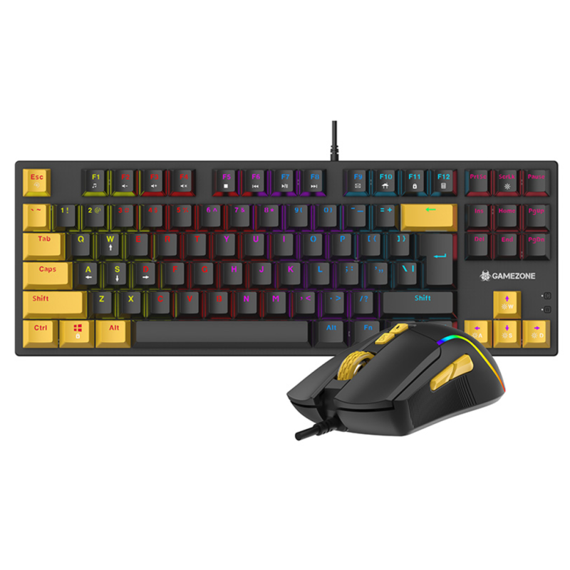 Комплект (клавіатура + ведмедик) Tracer GAMEZONE HORNET87 USB (TRAKLA47396)