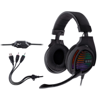 Комп'ютерні аудіо гарнітури Tracer GAMEZONE Aligator RGB Rainbow LED (TRASLU46466)