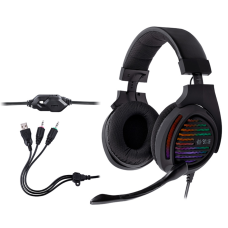 Комп'ютерні аудіо гарнітури Tracer GAMEZONE Aligator RGB Rainbow LED (TRASLU46466)