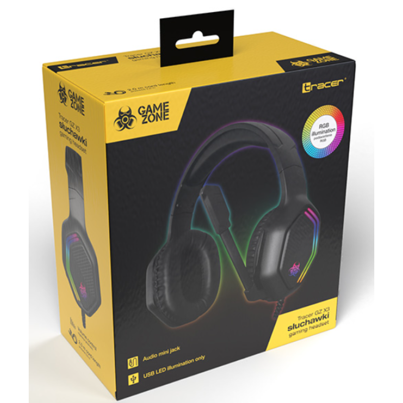 Комп'ютерна аудіо гарнітура Tracer GAMEZONE GZ X3 (TRASLU47534)