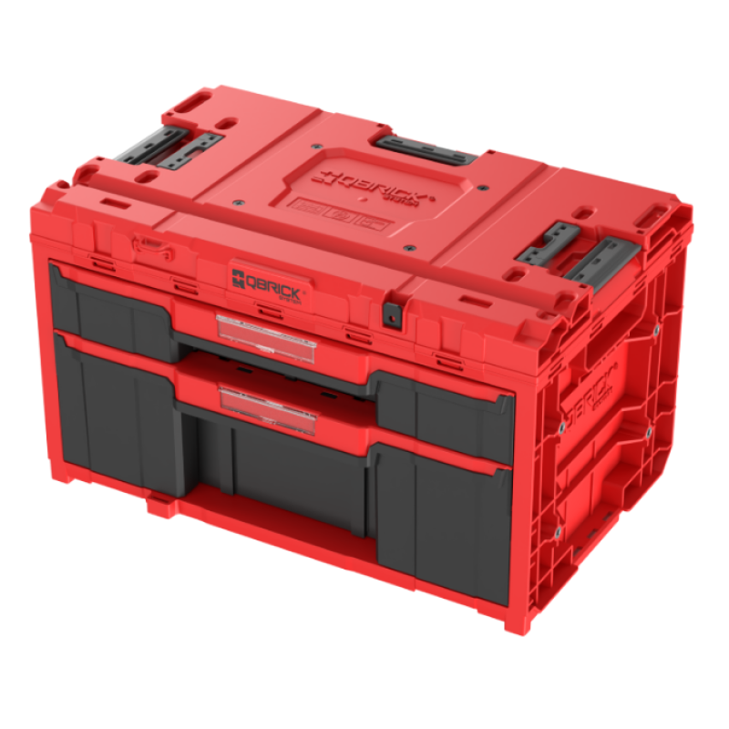 Скринька для інструментів Qbrick System ONE 2.0 DRAWER 2 Plus TOOLBOX EXPERT RED Ultra (5901238259756)