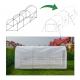 Посилена садова теплиця парник LEOBRO Garden 10м2 White