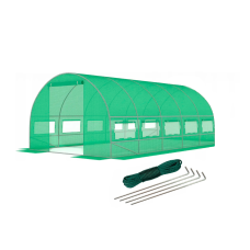 Посилена садова теплиця парник LEOBRO Garden 18м2 Green