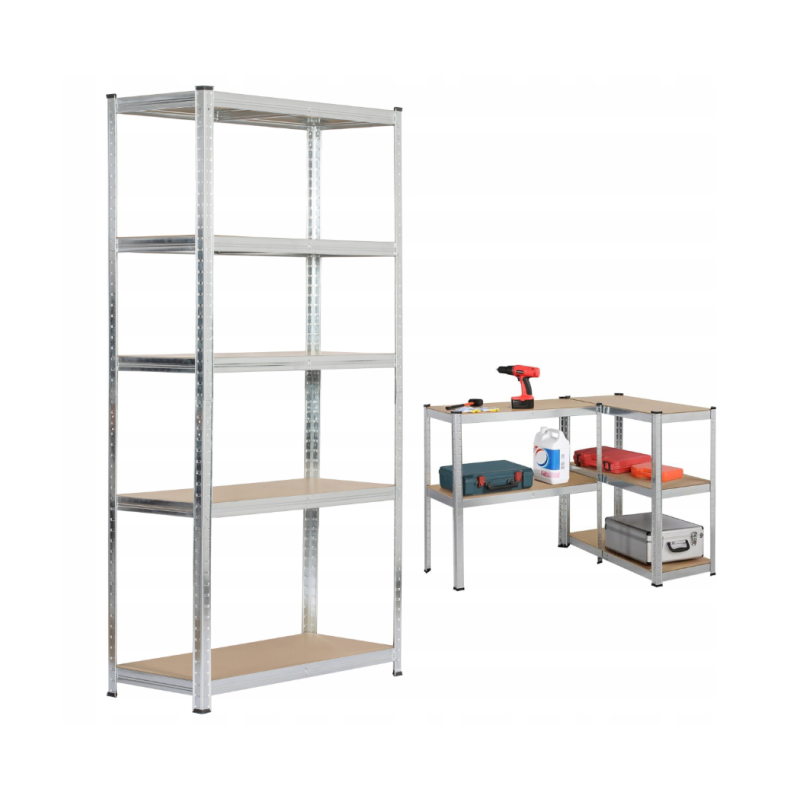 Набір стелажів FunFit 150 x 150 x 30 см 175кг/полиця 5 полиць